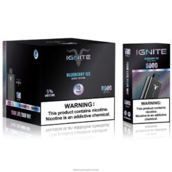 áfonyás jég IGNITE V80 vape toll 10 db - IGNITE puff price RV8DX54