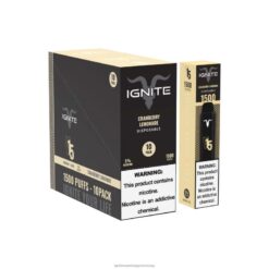 áfonyás limonádé IGNITE V15 vape toll 10 db - IGNITE vape price RV8DX99