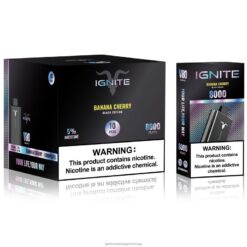banán cseresznye IGNITE V80 vape toll 10 db - IGNITE vape flavors RV8DX6