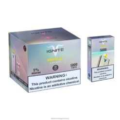 banán jég IGNITE V50 vape toll 10 db - IGNITE disposable vape review RV8DX141