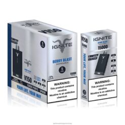 bogyó robbanás IGNITE V150 vape toll 5 db - IGNITE vape sales RV8DX10