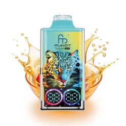 Fumot Leopard 40K Eper Banán Dual Mesh 5%