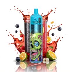 Fumot Randm Tornado 30000 Fekete Jég 30mL 1.0 Ohm