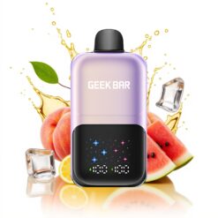 GEEK BAR 2GO 20ml 50000 Barack Mangó Görögdinnye Jég Interaktív Kijelző és Dupla Tartály