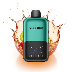 GEEK BAR 2GO 20ml 50000 Eper & Kivi Interaktív Nagy Kijelzővel és Állítható Ízekkel