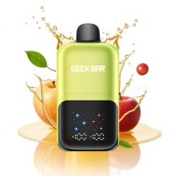 GEEK BAR 2GO 20ml 50000 Savanyú Alma Jég Interaktív Nagy Képernyő 3 Szintű Beállítható Ízek/Hűség