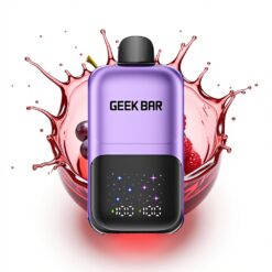 GEEK BAR 2GO 20ml 50000 Szőlő & Málna Képernyős Dupla Tartály