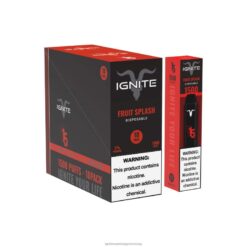 gyümölcsfröccs IGNITE V15 vape toll 10 db - IGNITE vape sales RV8DX100