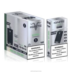 mentol IGNITE V150 vape toll 5 db - IGNITE disposable vapes RV8DX87