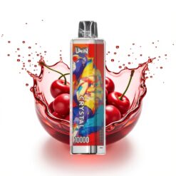 Uwin Crystal 10000 Cseresznye Bogyó RGB Fényes Gyors Töltés