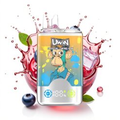 Uwin Crystal Twins 40000 Áfonya Málna Cseresznye Jég Mesh Type-C