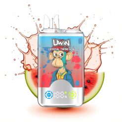 Uwin Crystal Twins 40000 Eper Dinnye Citrom Mész Type-C 32ml
