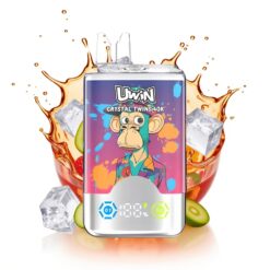 Uwin Crystal Twins 40000 Eper-Kivi Szőlő Jég Mesh Coil Type-C