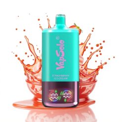 Vapsolo Triple 30000 Eper Fagylalt 40ml Type-C