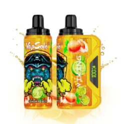 VapSolo VIKING 12000 Citrom Őszibarack Típus-C Kijelzős