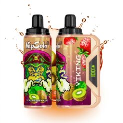 VapSolo VIKING 12000 Eper Kivi 22ml Típus-C LED