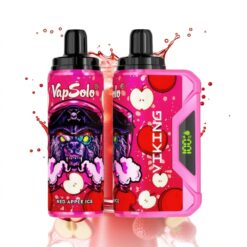 VapSolo VIKING 12000 Piros Alma Jég Típus-C és LED Kijelző